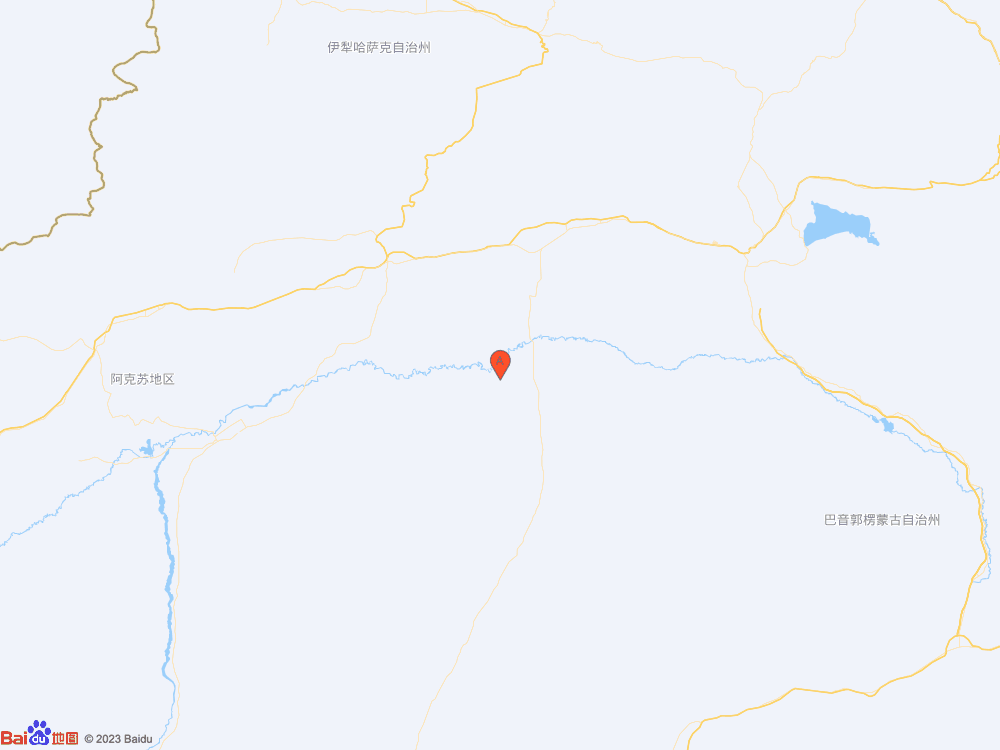 新疆阿克苏地区库车市（北纬40.94度，东经83.95度）发生3.6级地震